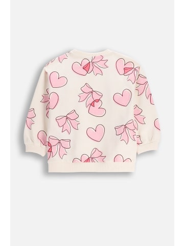 Coccodrillo Baumwoll-sweatshirt in ecru