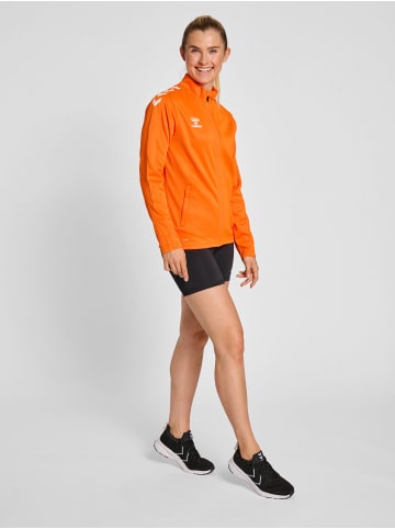 Hummel Reißverschluss Jacke Hmlcore Damen in ORANGE TIGER