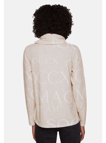 soccx Sweatshirt 'Memory Lane' in beige