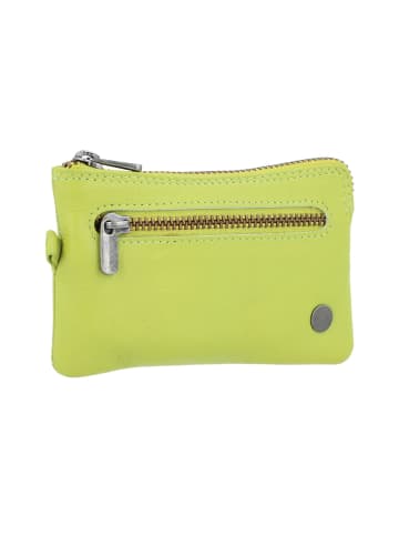 Greenburry Spongy Schlüsseletui Leder 11,5 cm in sea green