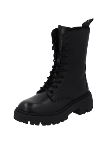 Palado Schnürstiefel Delos in Schwarz Glatt