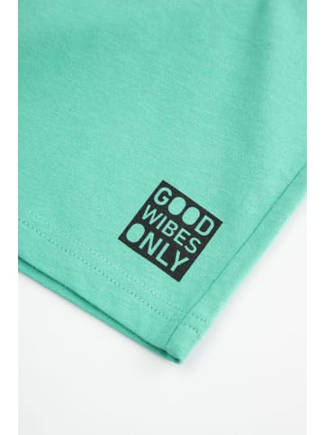 MOKIDA Kurze Baumwollshorts in grün