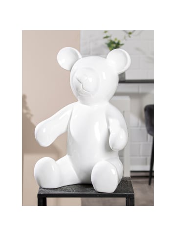 GILDE Figur Bär weiß - (H) 45 cm