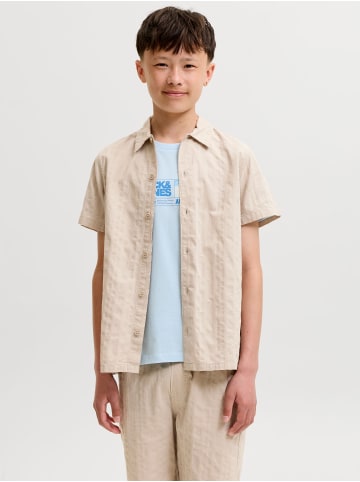 JACK & JONES Junior Hemd in Feather Gray