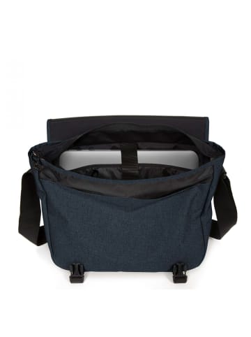 Eastpak Delegate + - Schultertasche 17" 38.5 cm (black) in triple denim