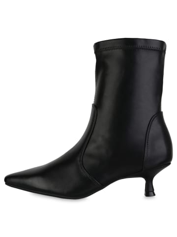 VAN HILL Klassische Stiefeletten Laura in Schwarz