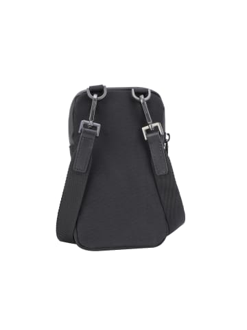 Bogner Schultertasche 'Monarch Skyler in Schwarz 11,00 x 19,00 x 1,50 cm'
