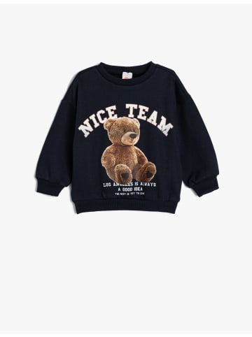 KOTON Sweatshirt in Marineblau