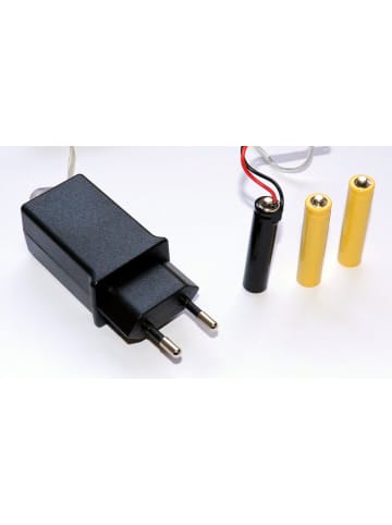 Coen Bakker Batterie Netzteil Adapter 3 AAA Micro Batterien Wandler