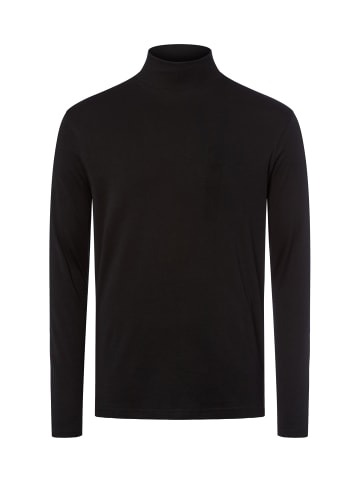 Finshley & Harding Langarmshirt in schwarz