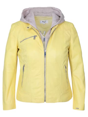 Maze Lederjacke 42021318 in banana
