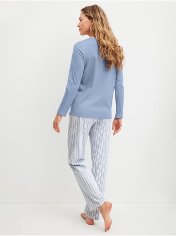 Calida Pyjama in aura blue