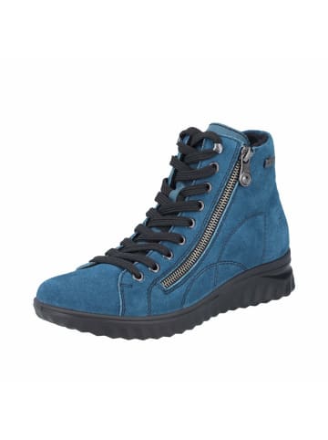 rieker Freizeit Schnürer für Damen in petrol