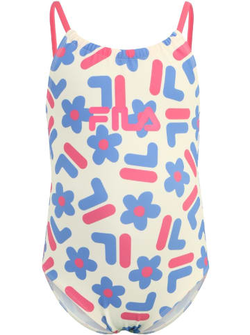 Fila Badeanzug "Salles Swimsuit Aop" in Weiß