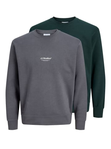 Jack & Jones 2er-Pack Sweatshirt in Scarab