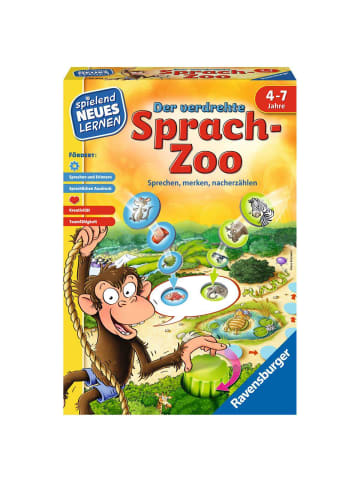 Ravensburger Sprach- und Leseförderung Der verdrehte Sprach-Zoo 4-7 Jahre in bunt