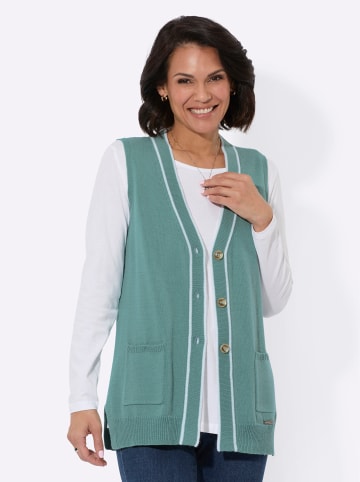 WITT WEIDEN Strickweste in jade