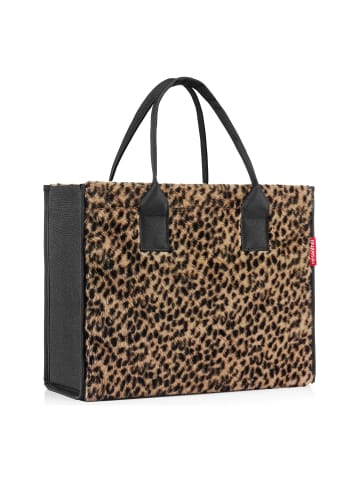 Reisenthel Daily Shopper Shopper Tasche 42 cm in leo fake fur