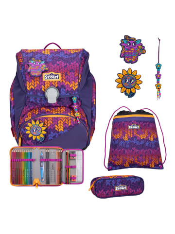 Scout Alpha Schulranzen-Set 4-teilig Fantasy