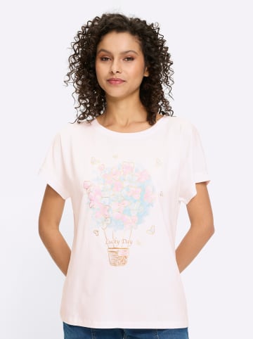 Heine Kurzarmshirt in weiß