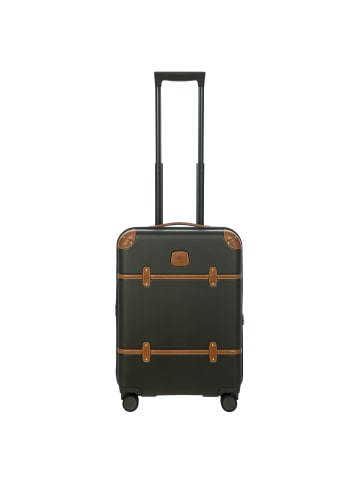 BRIC`s Bellagio 4 Rollen Kabinentrolley 55 cm in olivgruen