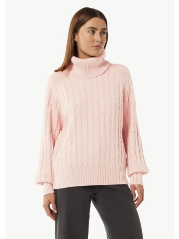 comma Strickpullover langarm in Pink