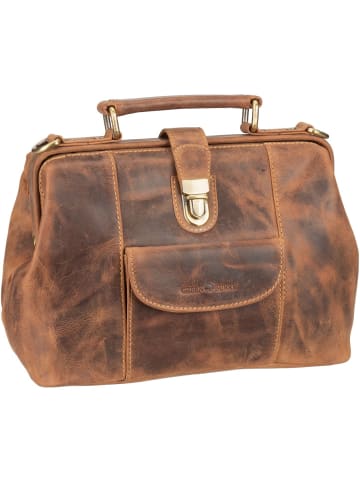 Greenburry Handtasche Vintage 1584M in Sattelbraun