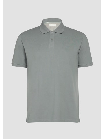 s.Oliver Polo-Shirt in 9500_schiefergrau