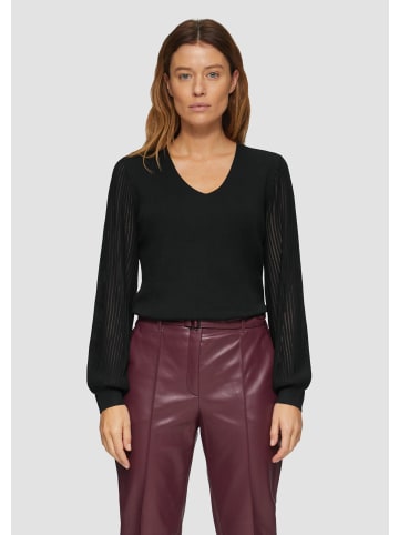 s.Oliver Strickpullover in 9999_schwarz