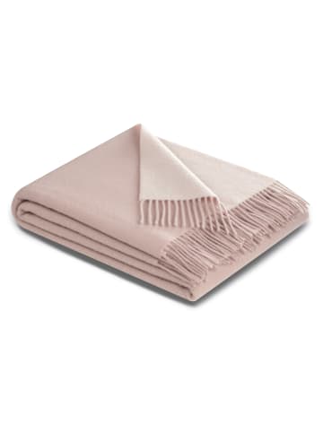 biederlack Wohndecke Kaschmirplaid in rose-ecru