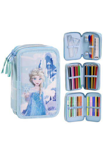 Disney Frozen Federmappe gefüllt Schuletui & Stiftebox mit Zubehör