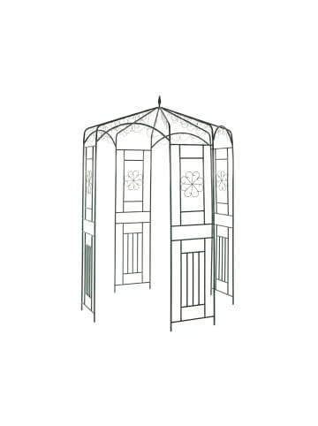 relaxdays Rosenpavillon in Grün - (B)160 x (H)250 x (T)160 cm