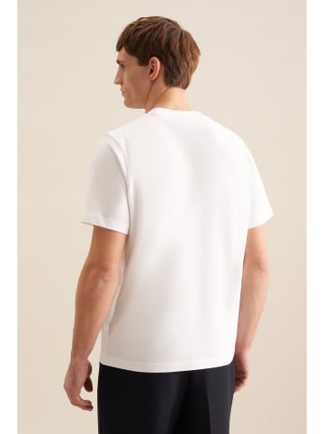 Seidensticker T-Shirt Regular in Weiß