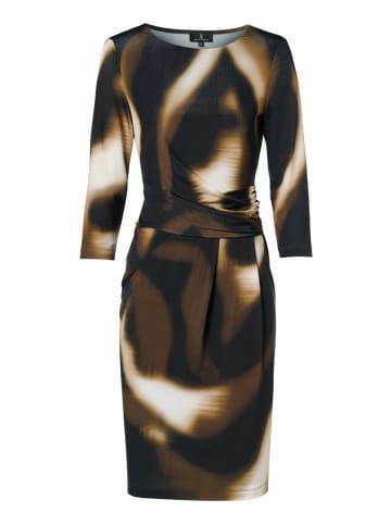 Mart Visser Eloise Printkleid Olivgrün/Mehrfarbig
