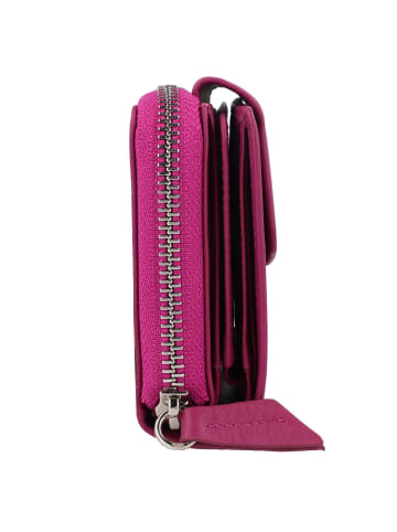 Braun Büffel Joy Geldbörse RFID Schutz Leder 12 cm in purple plum