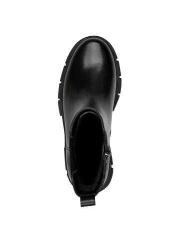 Tamaris WIDE FIT Chelsea Boot in BLACK NAPPA