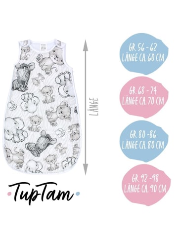 TupTam Baby Ganzjahres Schlafsack Wattiert in beige