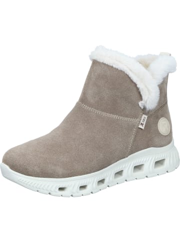 rieker Freizeit Stiefel in pfeffer/offwhite