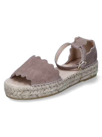 Espadrij Riemchen-Sandalen LYON in Taupe