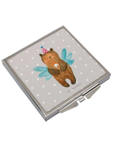 Mr. & Mrs. Panda Kleiner Spiegel Bär Zahnfee ohne Spruch in Grau Pastell