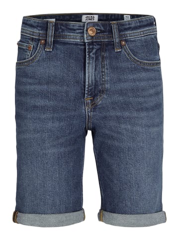 JACK & JONES Junior Regular Fit Shorts in Blue Denim