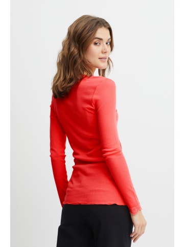 Fransa Langarmshirt in rot