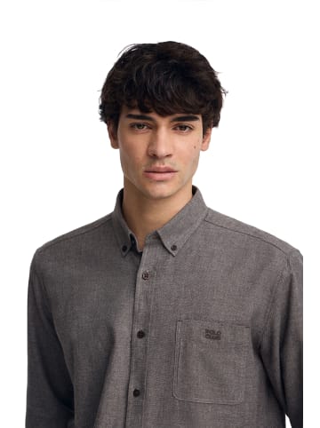 Polo Club Langarmshirt in Braun