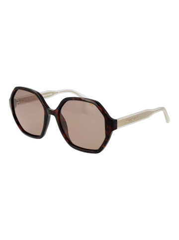 Skechers Damen Sonnenbrillen Geometrisch Braun