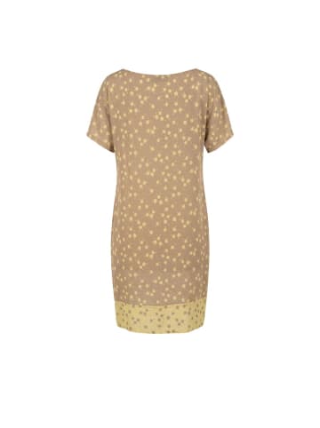 Trussardi Jeans Beige Viskose Damen Kleid
