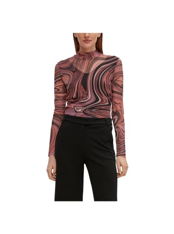 comma Langarmshirt in olive