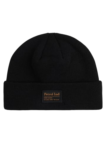 Petrol Industries Strickmütze Teton in Schwarz