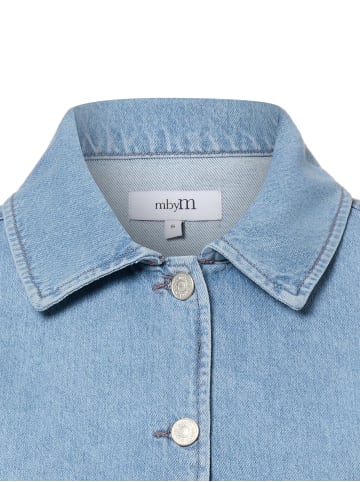 mbyM Jeansbluse Wolina in light stone