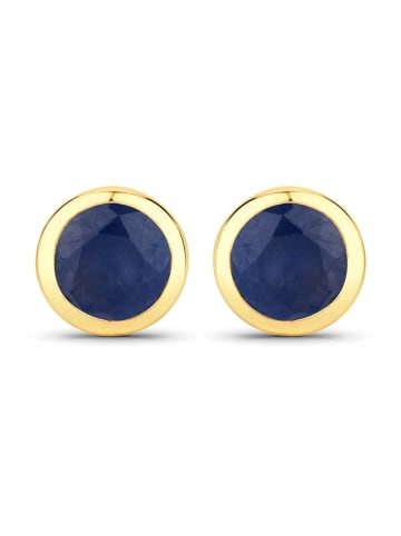 Rafaela Donata Ohrstecker aus Sterling Silber aus Saphir in gelbgold