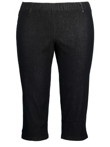 Ulla Popken Caprijeans in black